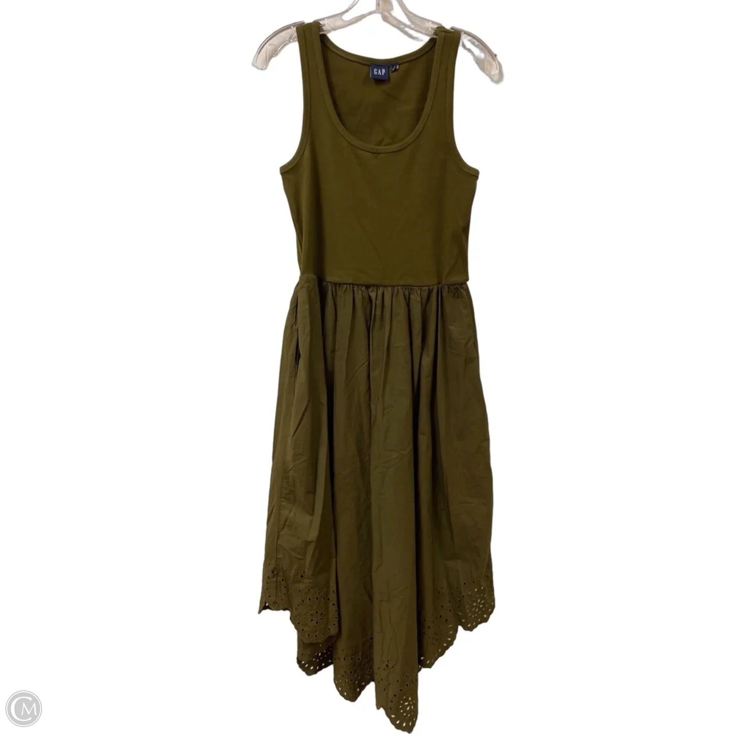 Dress Casual Maxi By Gap In Green, Size: L