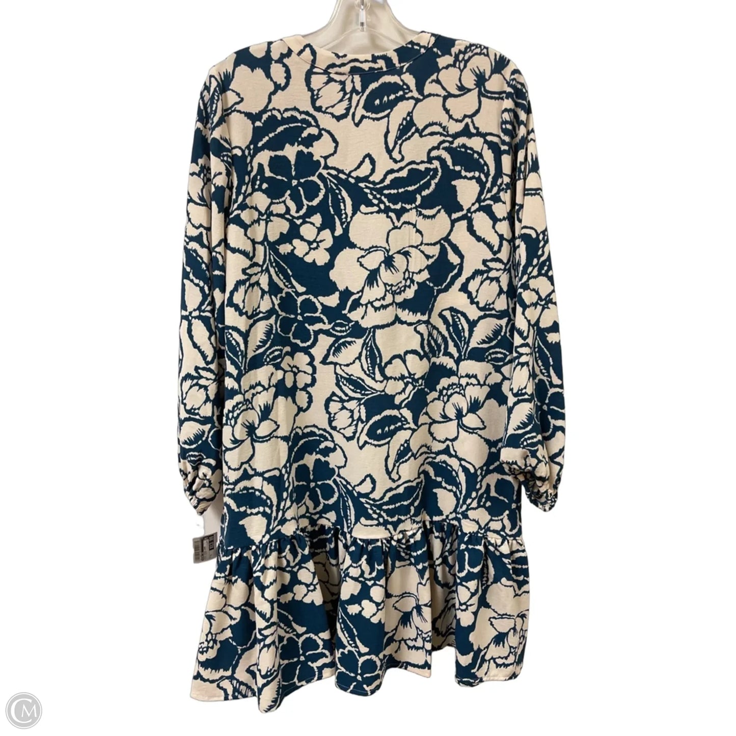Dress Casual Short By Rachel Zoe In Blue & White, Size: M