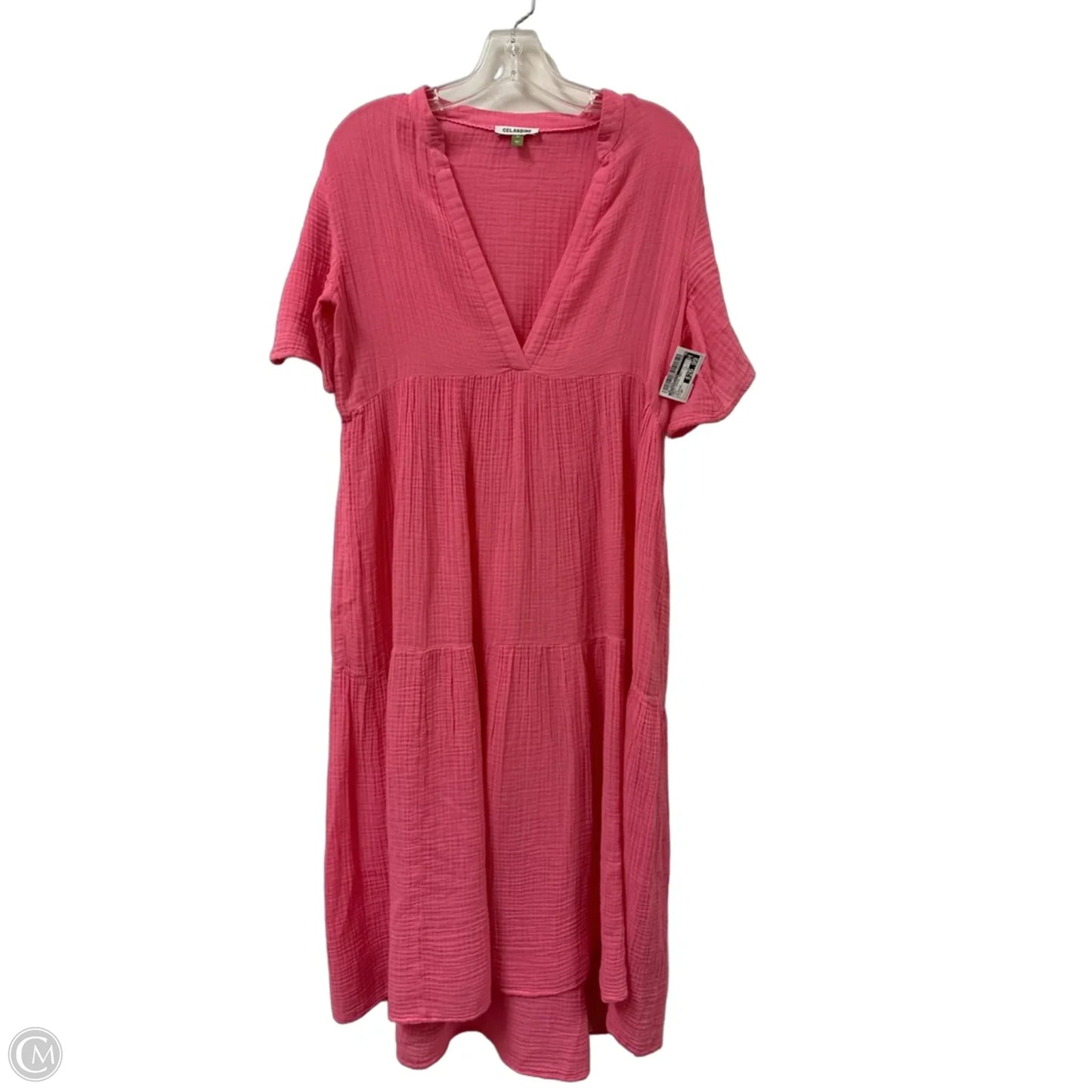 Dress Casual Maxi By Anthropologie In Pink, Size: Sp