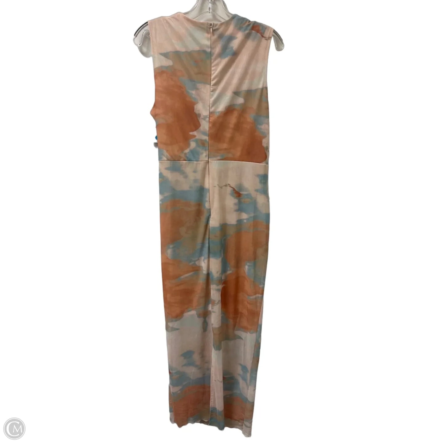Dress Casual Maxi By Shein In Blue & Cream, Size: Xl
