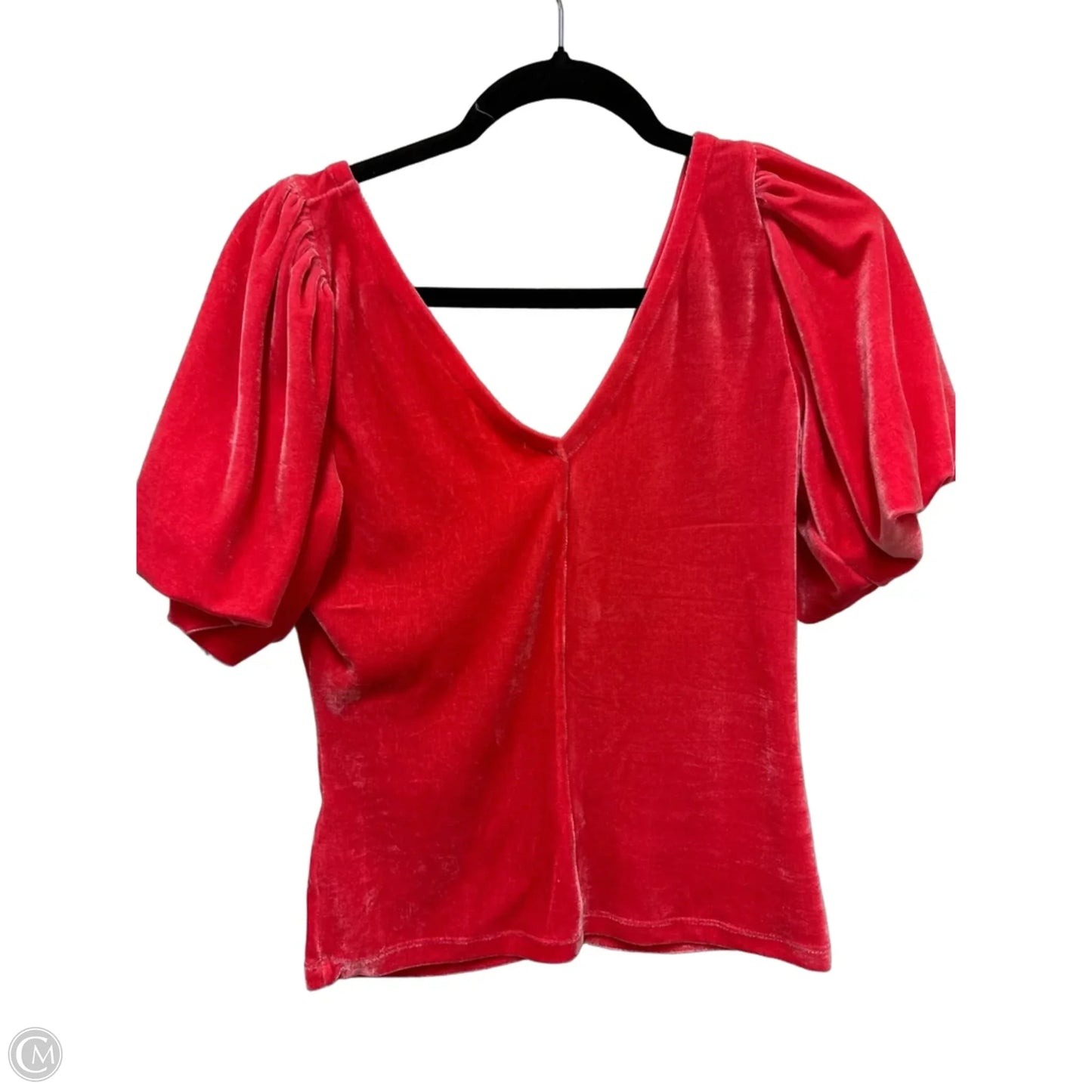Top Short Sleeve By Free People In Pink, Size: M