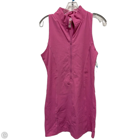 Athletic Dress By Mono B In Pink, Size: L