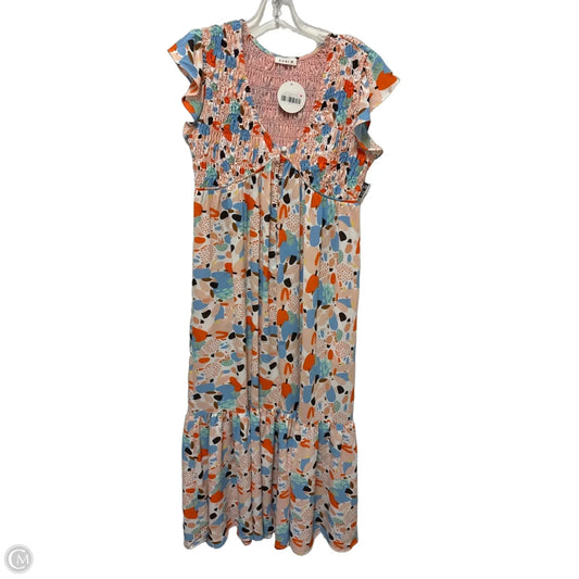 Dress Casual Maxi By Kori America In Multi-colored, Size: M