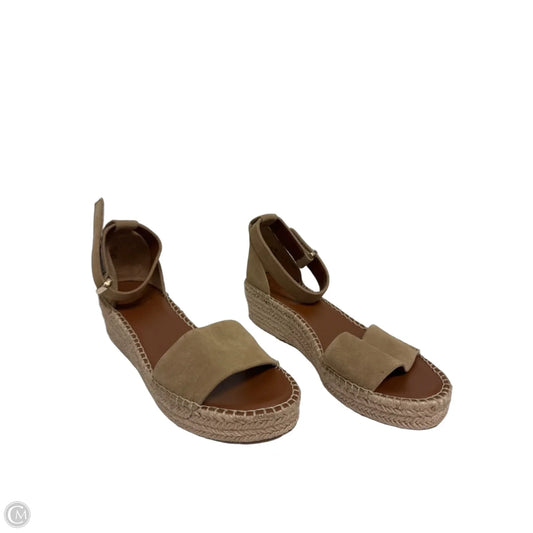 Sandals Flats By Franco Sarto In Brown, Size: 9