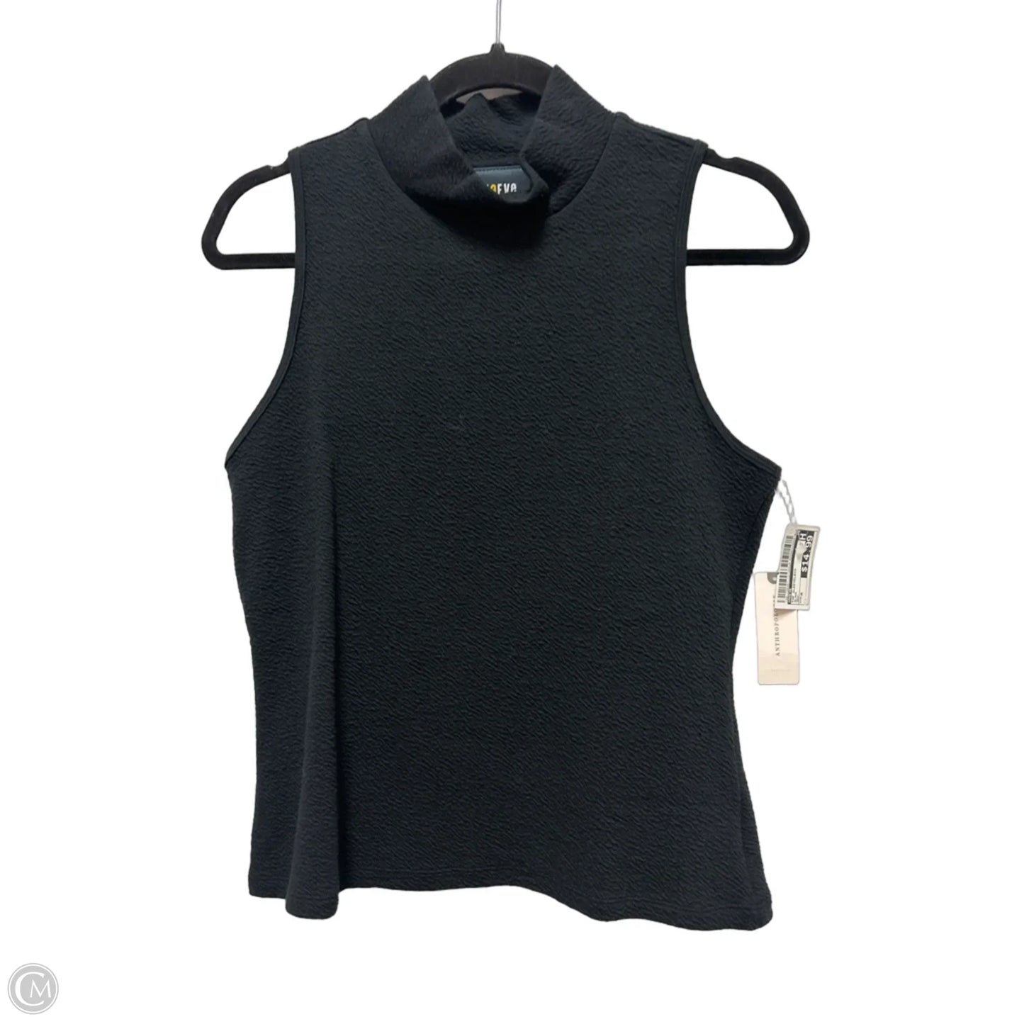 Top Sleeveless By Maeve In Black, Size: M