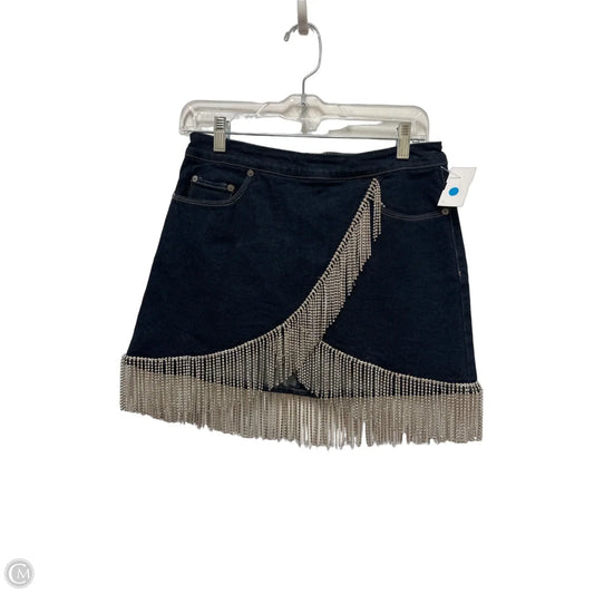 Skirt Mini & Short By Blanknyc In Blue Denim, Size: 2