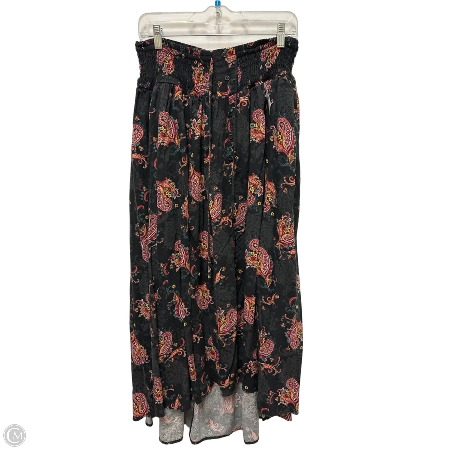 Skirt Maxi By Torrid In Black & Pink, Size: 18
