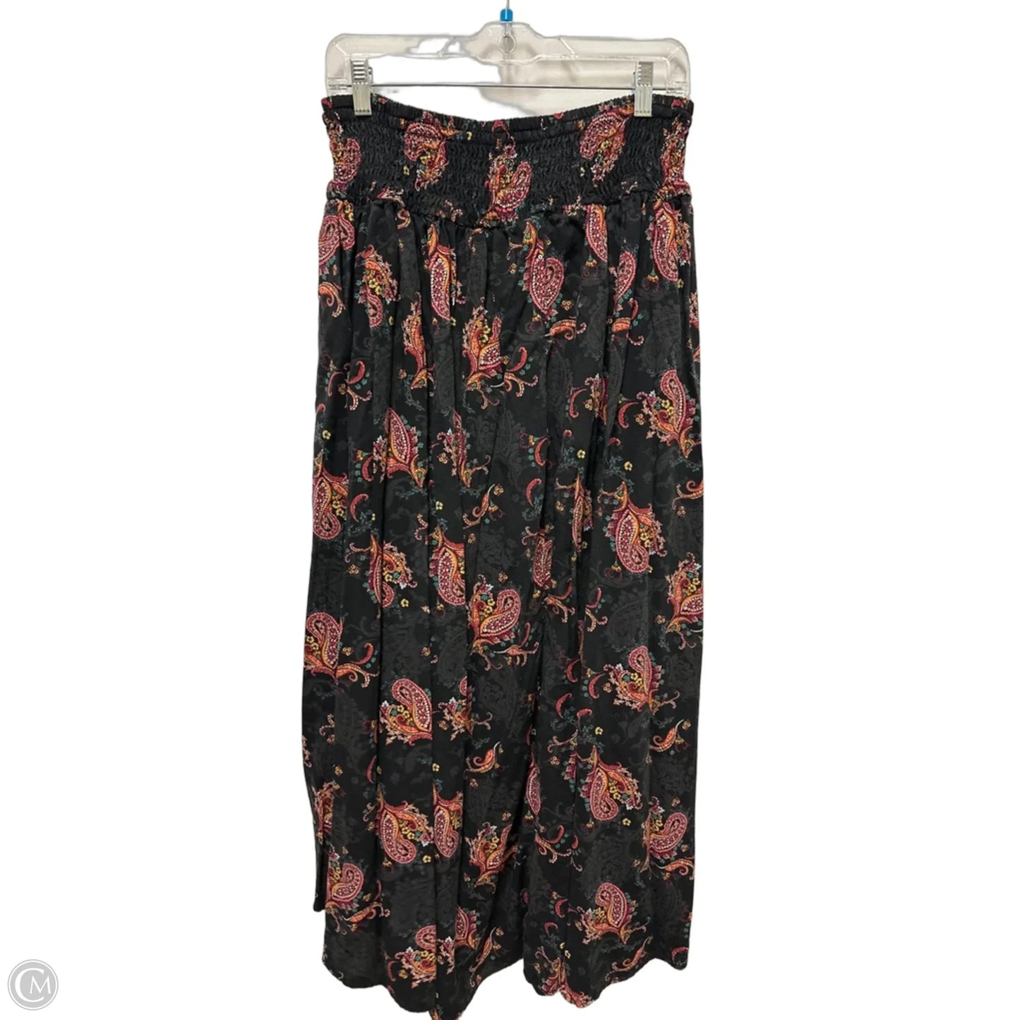 Skirt Maxi By Torrid In Black & Pink, Size: 18