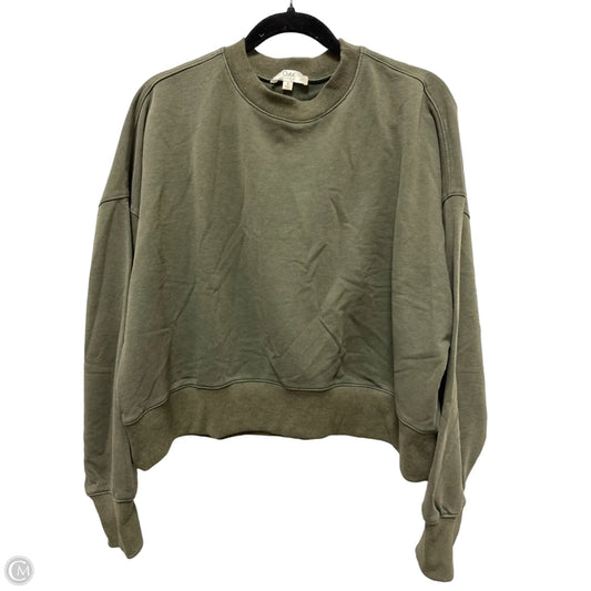 Sweatshirt Crewneck By Oddi In Green, Size: S