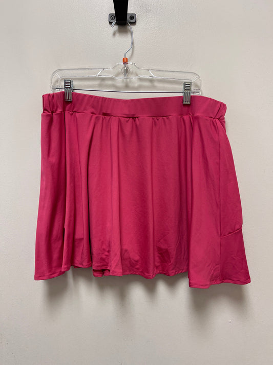 Pink Athletic Skort Shein, Size 4x