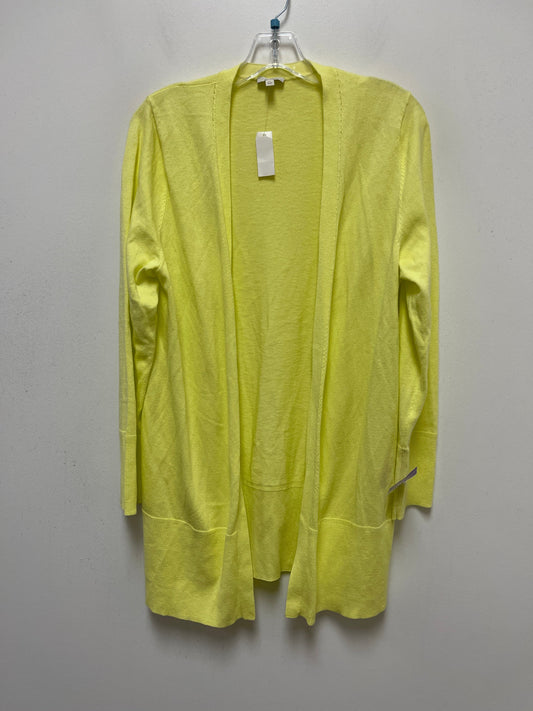 Yellow Cardigan Talbots, Size L