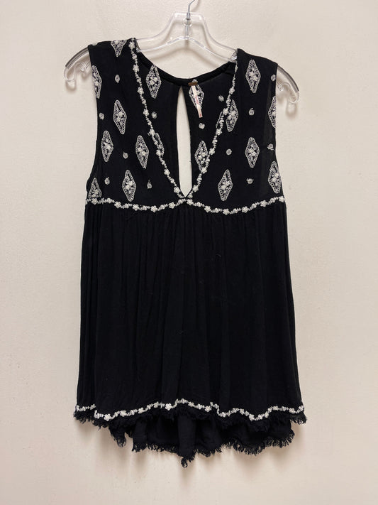 Black Tunic Sleeveless Free People, Size S