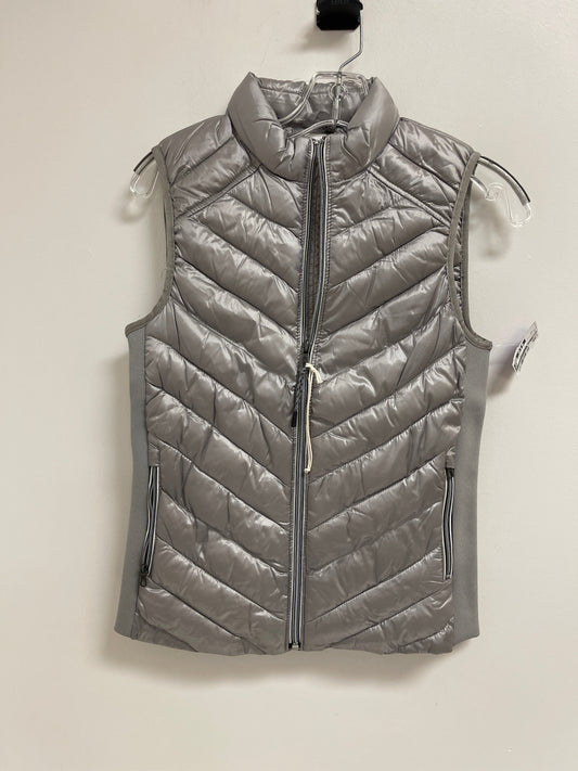 Vest Puffer & Quilted By Gap In Silver, Size: Xs