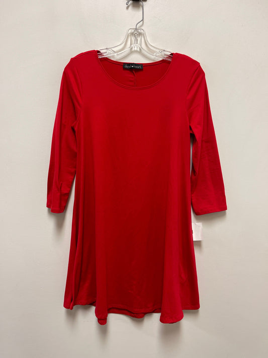 Dress Casual Short By Derek Heart In Red, Size: S