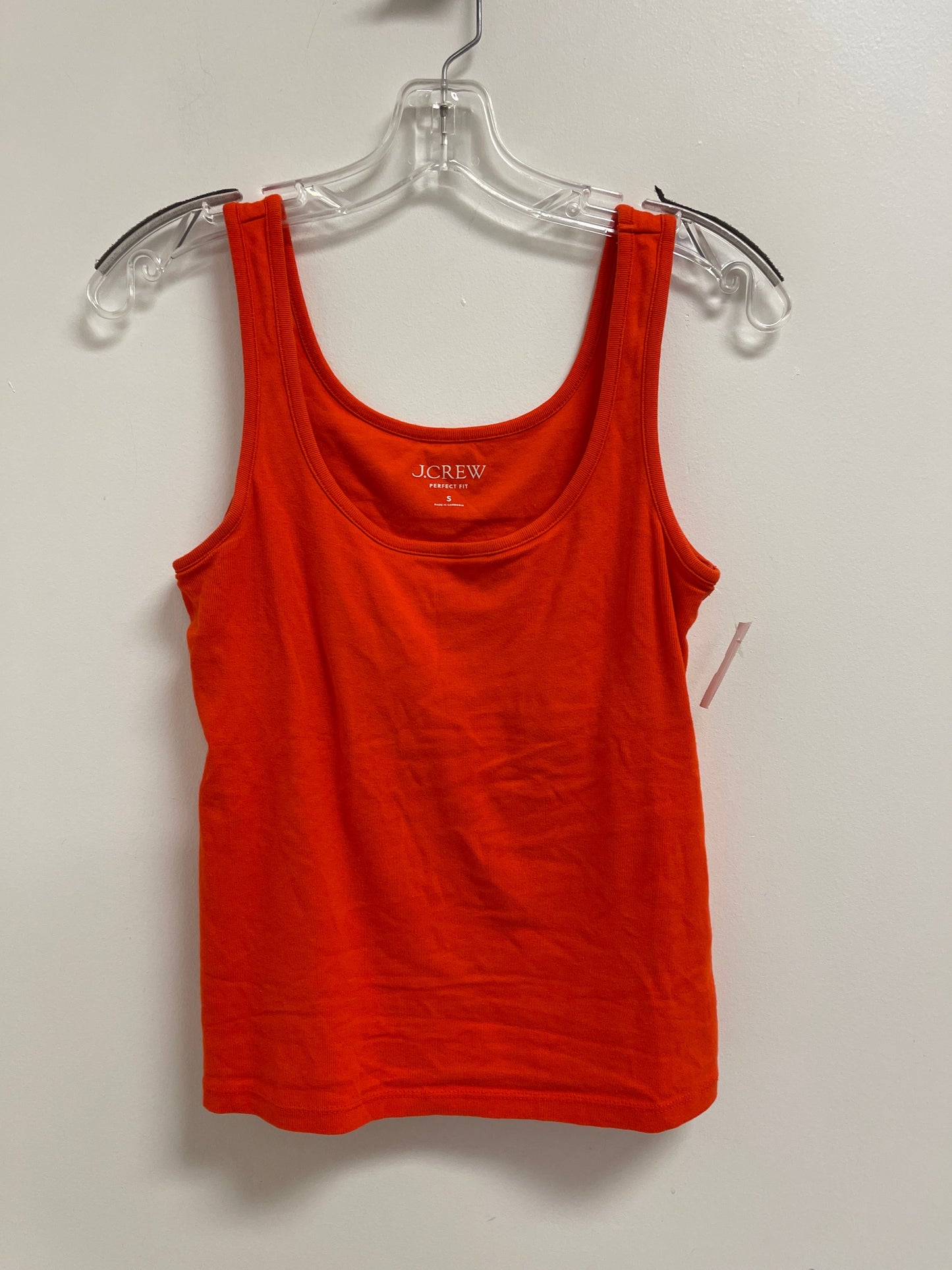 Tank Top By J. Crew In Orange, Size: S