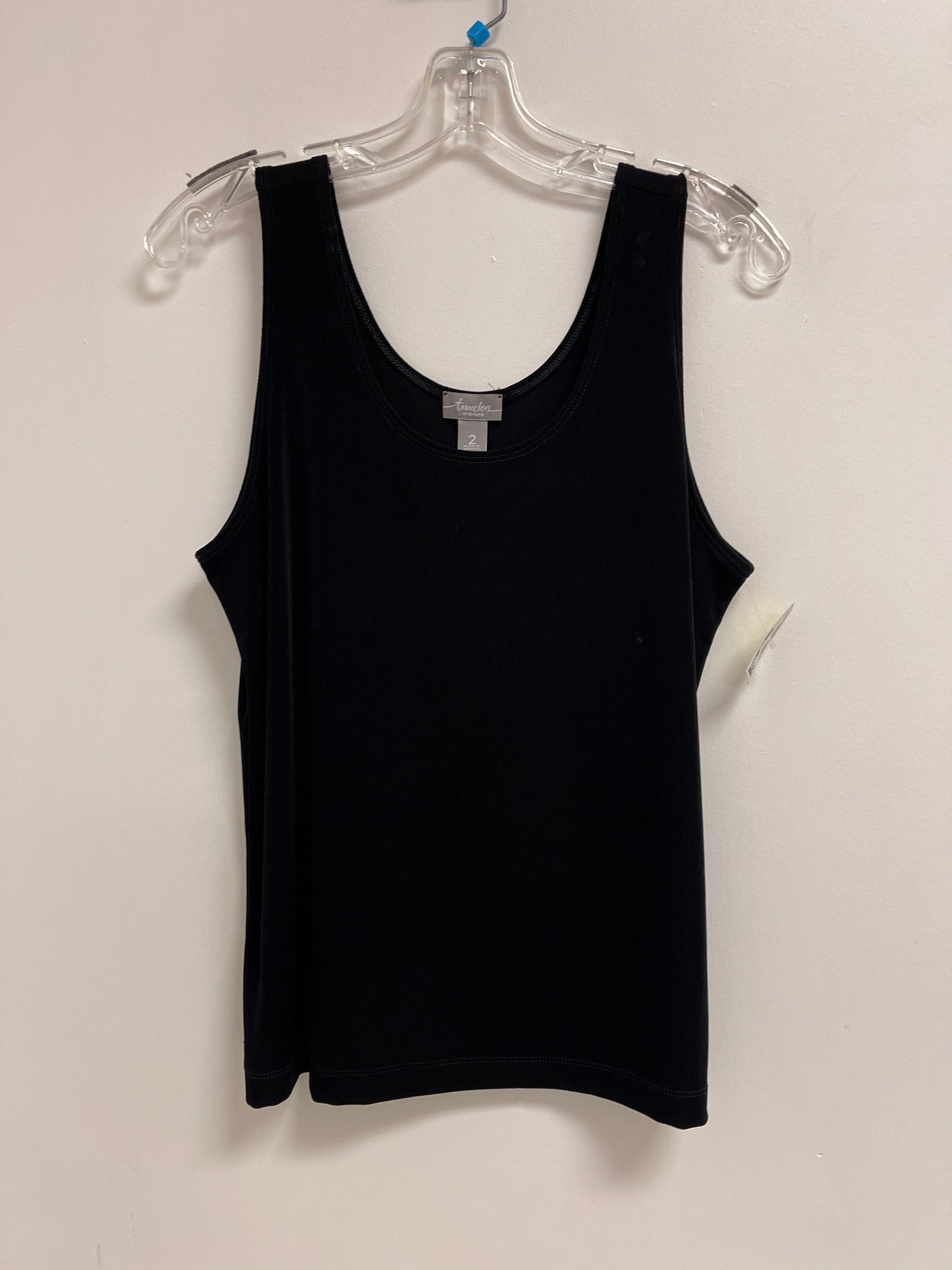 Tank Top By Chicos In Black, Size: L