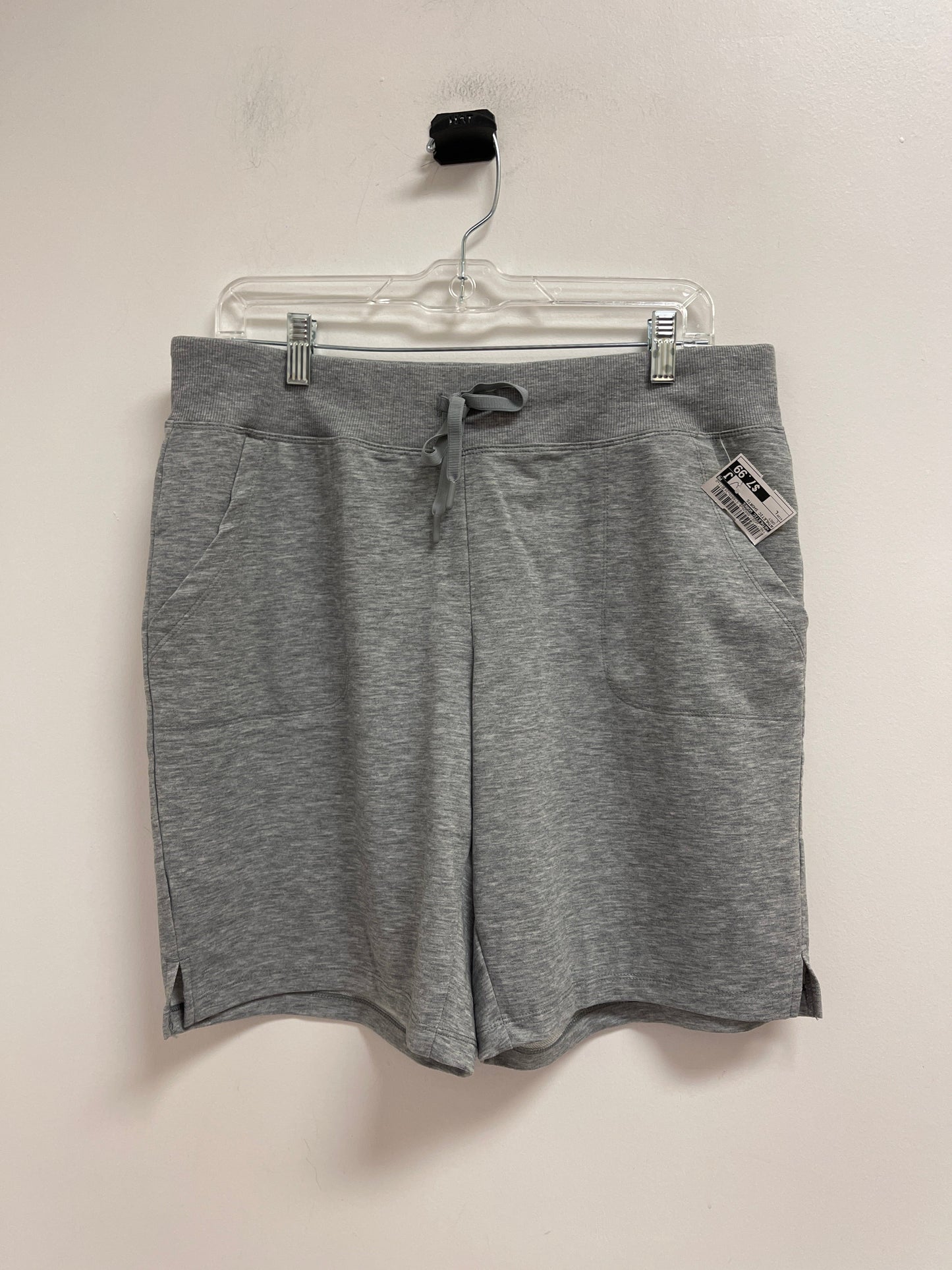 Athletic Shorts By Athletic Works In Grey, Size: L