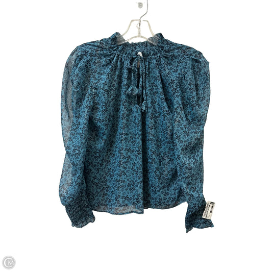 Top Long Sleeve By Clothes Mentor In Blue, Size: Xs