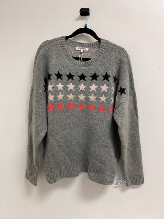 Sweater By Workshop In Grey, Size: L