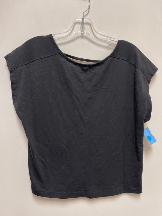 Top Short Sleeve By Clothes Mentor In Black, Size: M