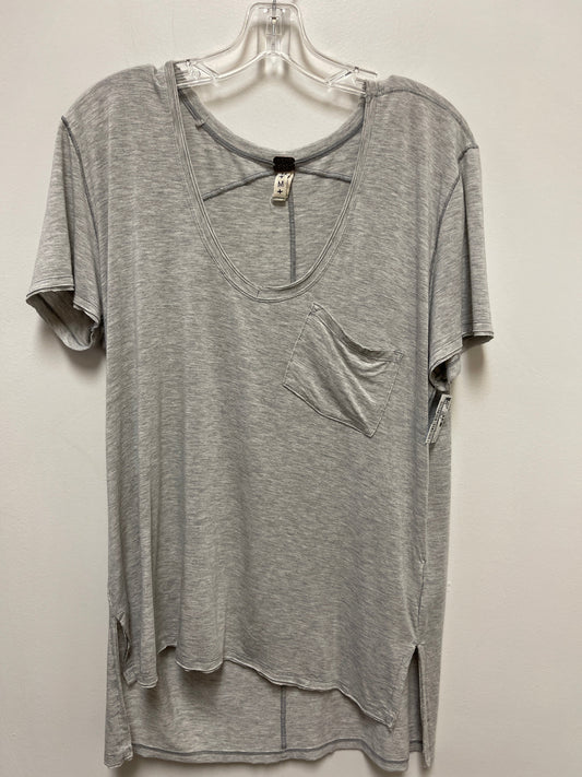 Top Short Sleeve Basic By We The Free In Grey, Size: M