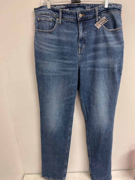 Jeans Straight By J. Crew In Blue Denim, Size: 14