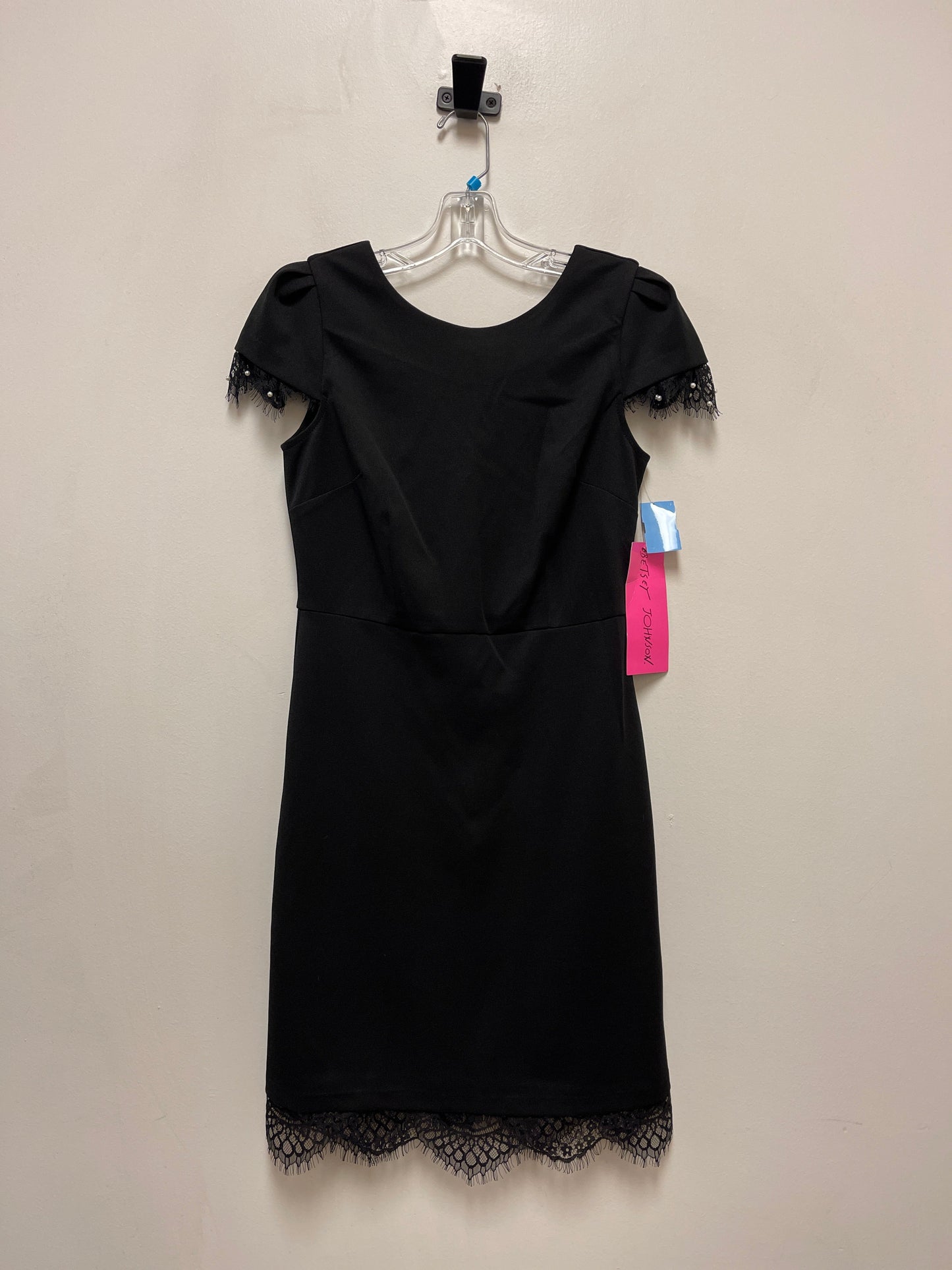 Dress Casual Midi By Betsey Johnson In Black, Size: Xs