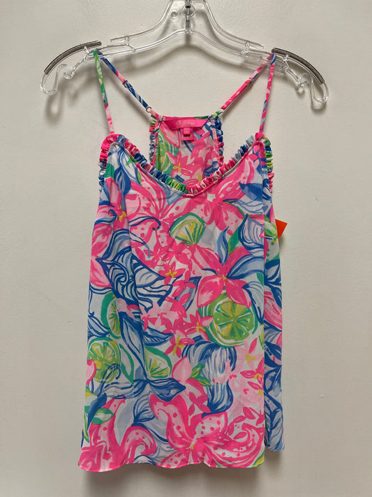 Top Sleeveless Designer By Lilly Pulitzer In Multi-colored, Size: S