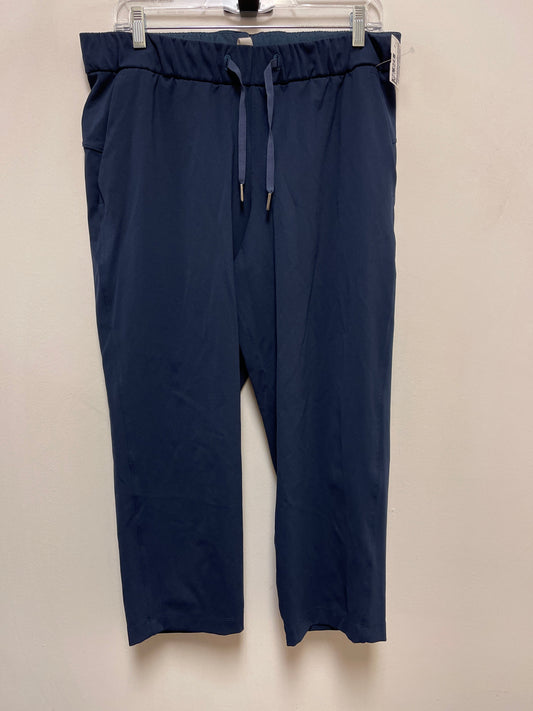 Athletic Pants By Lululemon In Navy, Size: 10