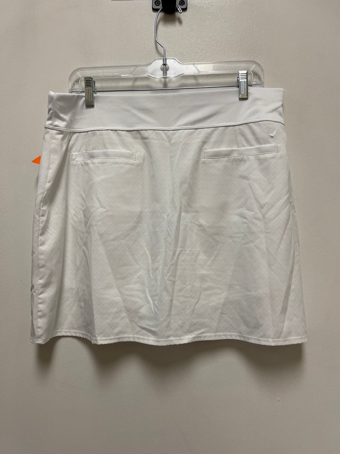 Athletic Skort By Callaway In White, Size: L