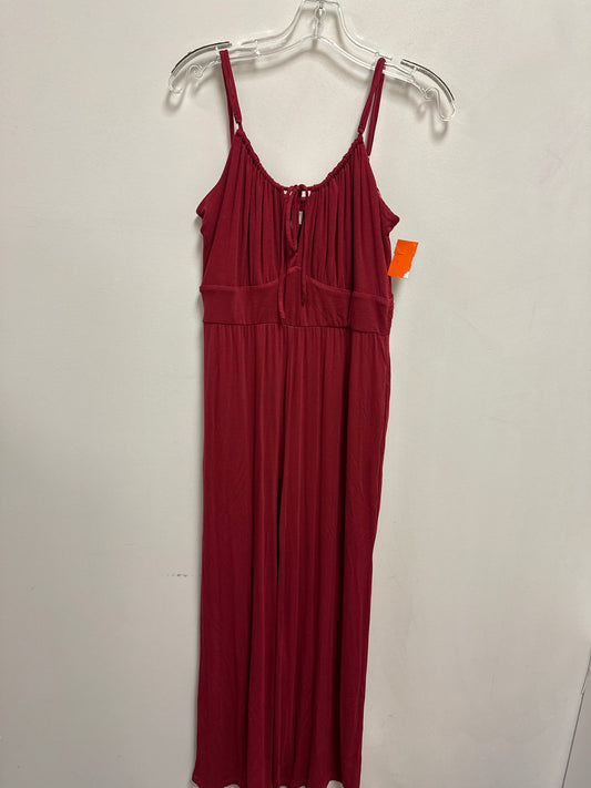 Jumpsuit By Loft In Red, Size: S