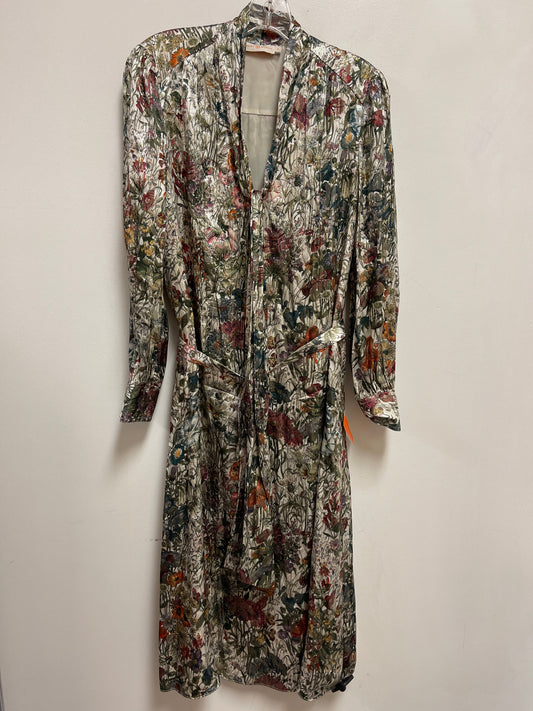 Dress Designer By Tory Burch In Floral Print, Size: S