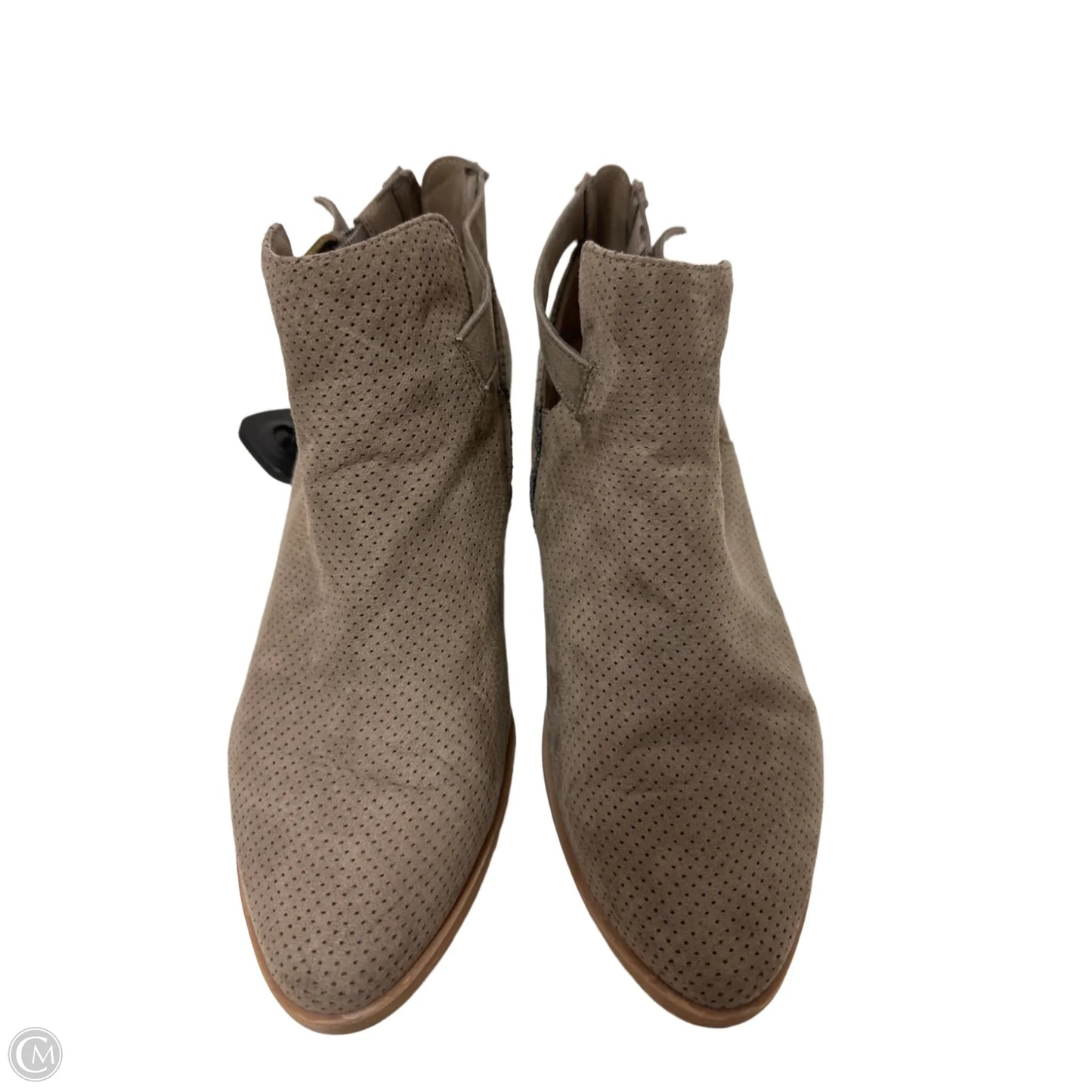 Boots Ankle Flats By Dolce Vita In Taupe, Size: 8