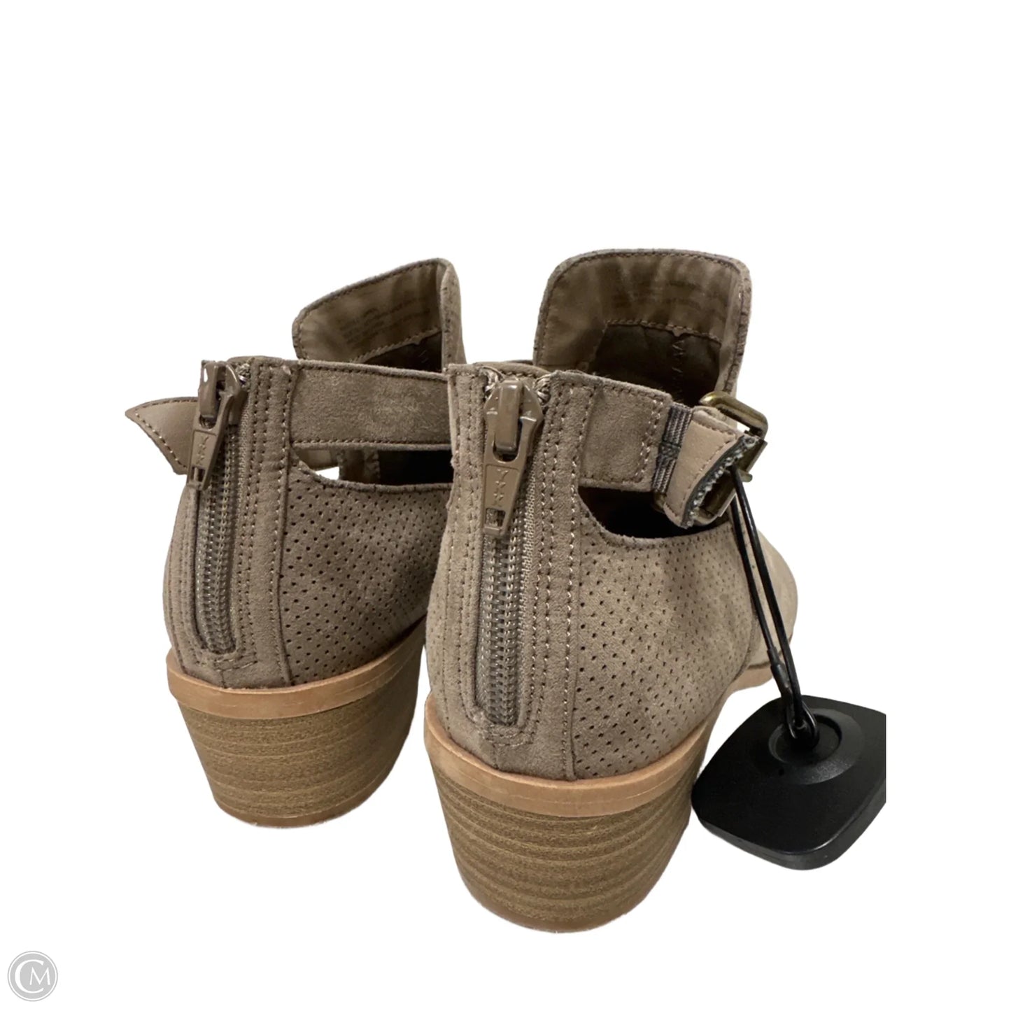 Boots Ankle Flats By Dolce Vita In Taupe, Size: 8