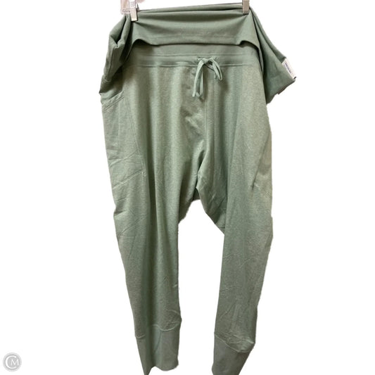 Athletic Leggings By Old Navy In Green, Size: 4x