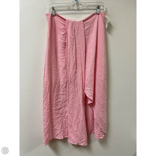 Skirt Maxi By Entro In Pink, Size: 12