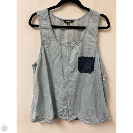Top Sleeveless By Bb Dakota In Blue, Size: 1x