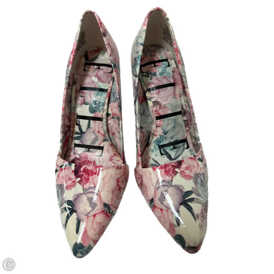 Shoes Heels Stiletto By Elle In Floral Print, Size: 9