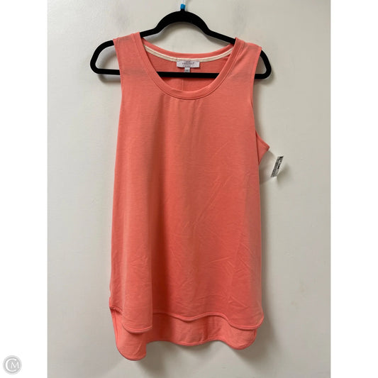 Top Sleeveless By New Directions In Pink, Size: Xl