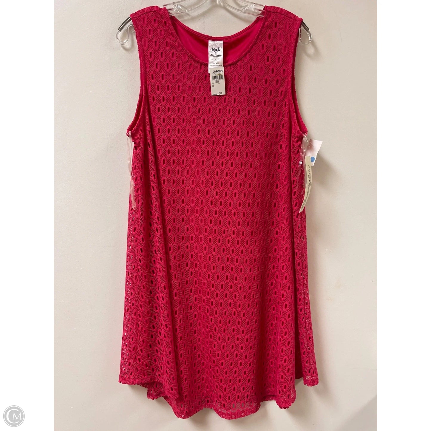 Dress Casual Short By Wrangler In Pink, Size: Xl