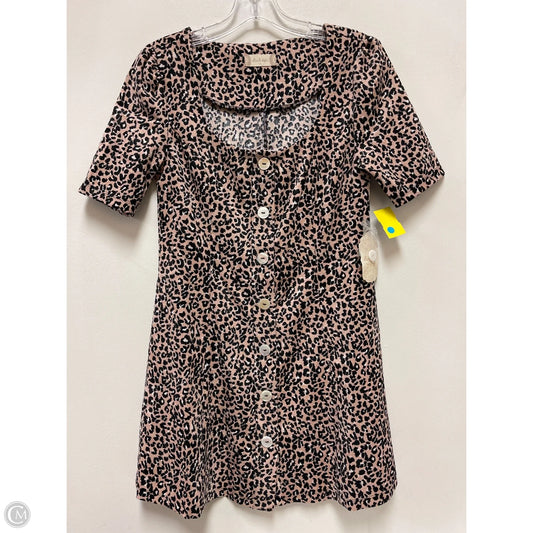 Dress Casual Short By Altard State In Animal Print, Size: S