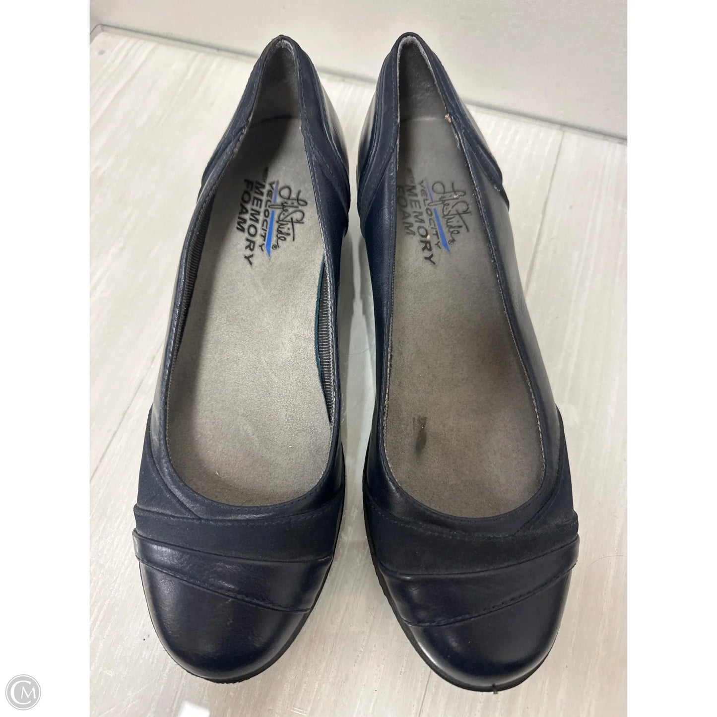 Shoes Flats By Life Stride In Navy, Size: 9