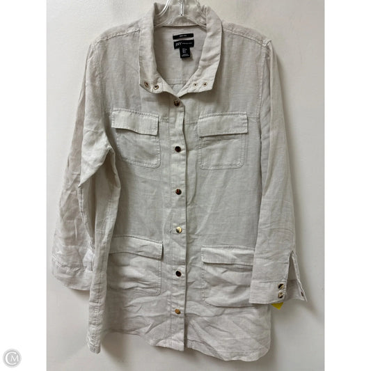 Jacket Other By Jones New York In Grey, Size: L