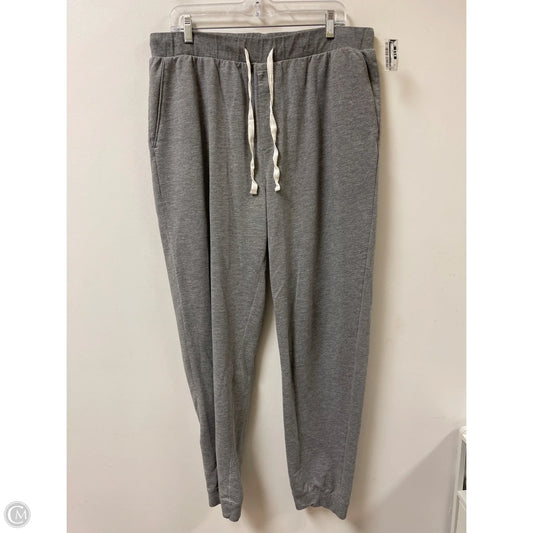 Pants Lounge By Apt 9 In Grey, Size: 12