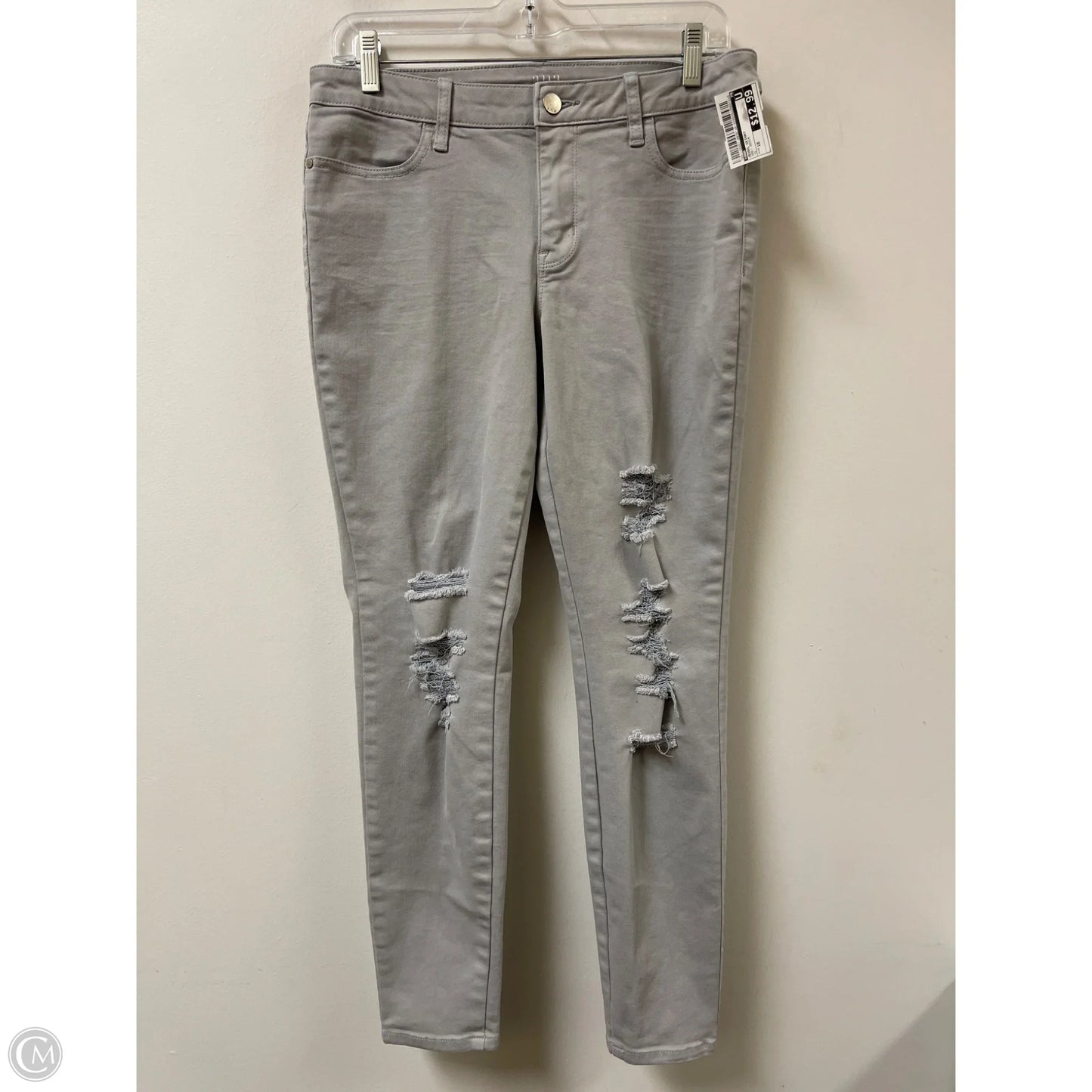 Jeans Skinny By Ana In Grey Denim, Size: 10