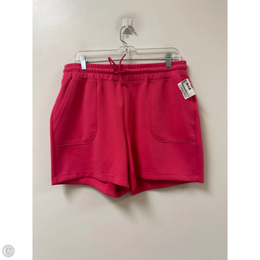 Athletic Shorts By Mondetta In Pink, Size: L