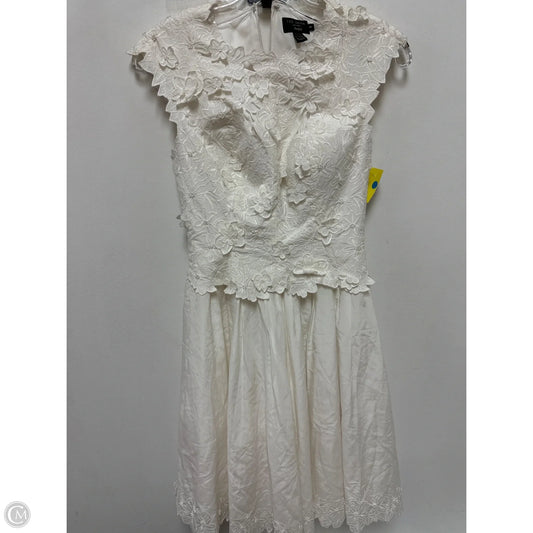 Dress Party Short By Ted Baker In White, Size: Xs