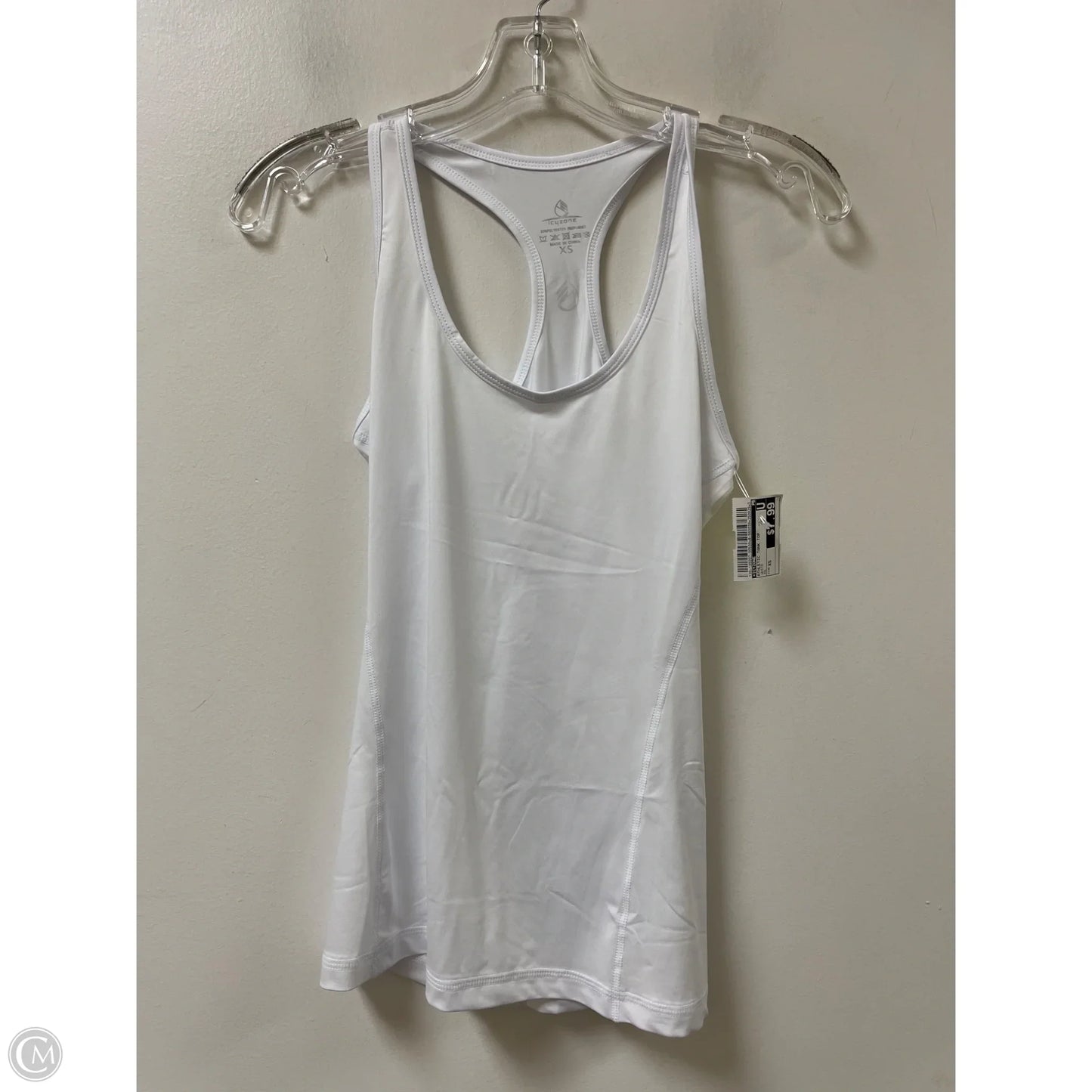 Athletic Tank Top By Icyzone In White, Size: Xs