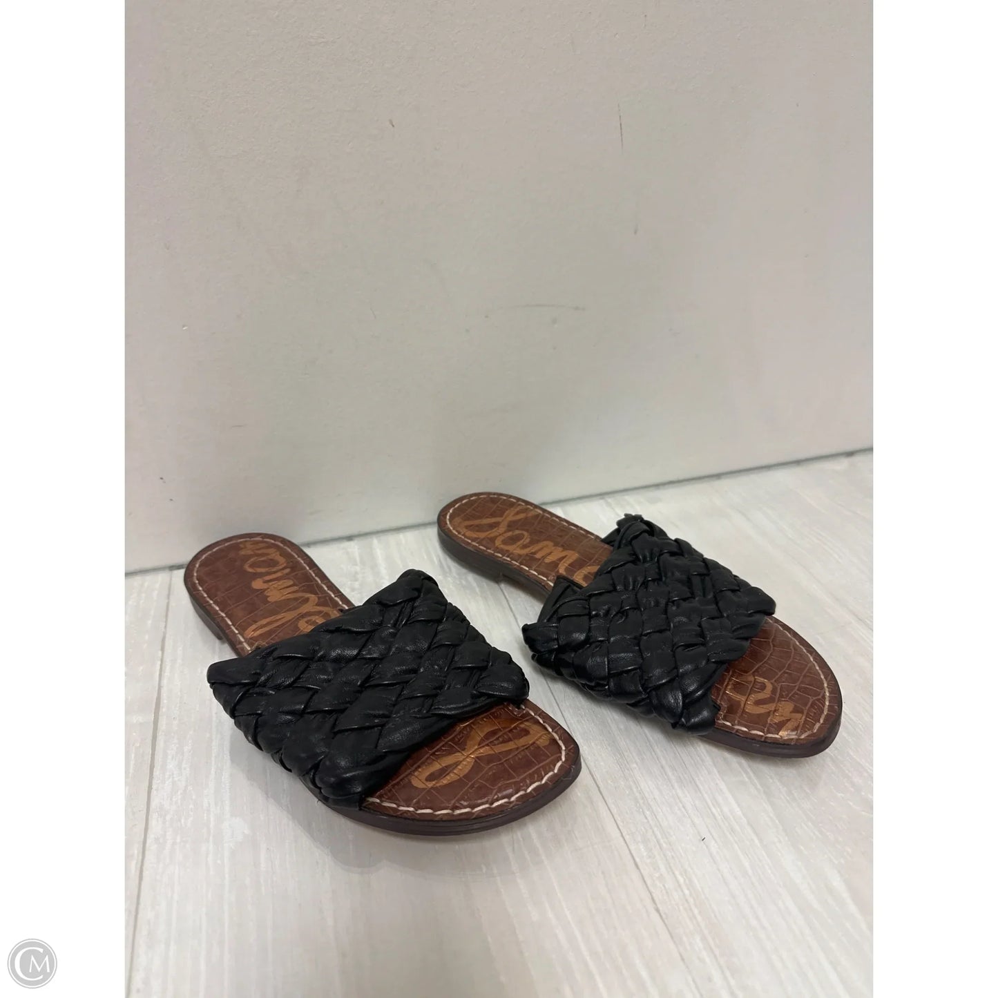 Sandals Flats By Sam Edelman In Black, Size: 6.5