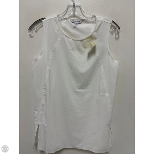 Athletic Tank Top By Athleta In White, Size: Xs